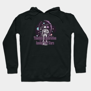 Timeless Exploration  Among the Stars Hoodie